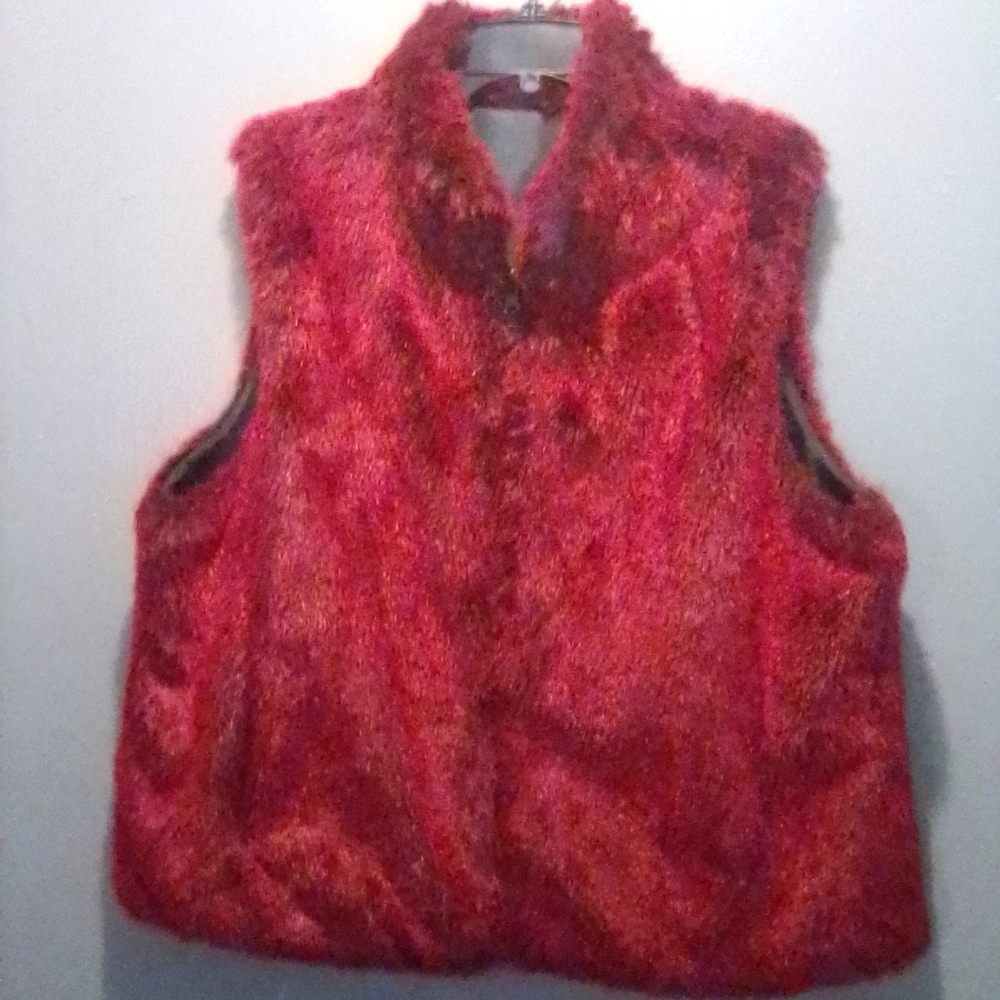 Fur Vest by Chico's